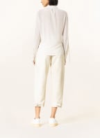 PATRIZIA PEPE Shirt blouse in silk, Color: CREAM (Image 1)