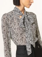 PATRIZIA PEPE Shirt blouse, Color: BLACK/ WHITE (Image 1)