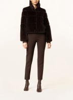 PATRIZIA PEPE Kunstfell-Jacke, Farbe: DUNKELBRAUN (Bild 1)