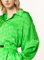BALENCIAGA Oversized-Hemdbluse, Farbe: HELLGRÜN (Bild 1)