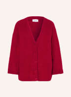 American Vintage Cardigan GILET with mohair , Color: DARK RED (Image 1)