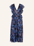 TED BAKER Kleid VERTEY mit Volants, Farbe: DUNKELBLAU/ HELLBLAU (Bild 1)