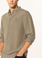ALL SAINTS Hemd SOBO Regular Fit mit Leinen, Farbe: KHAKI (Bild 1)