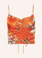 ALL SAINTS Blusentop ALEXIA mit Seide, Farbe: ORANGE (Bild 1)
