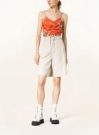 ALL SAINTS Blusentop ALEXIA mit Seide, Farbe: ORANGE (Bild 1)
