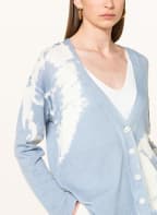 ALL SAINTS Strickjacke HARMONY, Farbe: HELLBLAU/ WEISS (Bild 1)