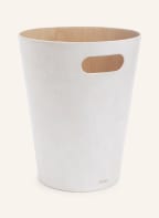 umbra Waste basket WOODROW, Color: WHITE/ BEIGE (Image 1)