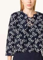 Phase Eight Spitzenbolero RANIE mit 3/4-Arm, Farbe: WEISS/ BLAU (Bild 1)