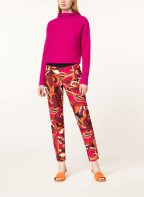 CAMBIO Pants RIKE , Color: ORANGE/ PINK/ DARK RED (Image 1)