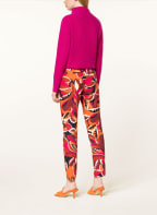 CAMBIO Pants RIKE , Color: ORANGE/ PINK/ DARK RED (Image 1)