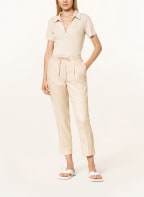 OPUS Jersey-Poloshirt SILKER, Farbe: CREME (Bild 1)