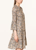 CARTOON Kleid mit 3/4-Arm und Volants, Farbe: BEIGE/ CREME/ SCHWARZ (Bild 1)