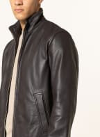 Marc O'Polo Lederjacke, Farbe: DUNKELBRAUN (Bild 1)