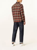 Marc O'Polo Hemd Regular Fit, Farbe: DUNKELROT/ CAMEL/ DUNKELBLAU (Bild 1)