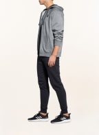UNDER ARMOUR Sweat jacket UA RIVAL, Color: GRAY/ DARK GRAY (Image 1)