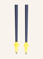 LEKI Nordic trekking poles MICRO FLASH CARBON, Color: BLUE/ GRAY (Image 1)