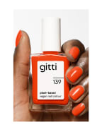 gitti PLANT-BASED VEGAN NAIL COLOUR, Farbe: NO. 139 - FEURIGES ORANGEROT (Bild 1)