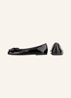 Pretty Ballerinas Patent ballet flats ROSARIO, Color: BLACK (Image 1)
