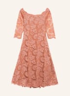OLVI'S Spitzenkleid mit 3/4-Arm, Farbe: LACHS (Bild 1)