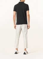 POLO RALPH LAUREN Piqué polo shirt slim fit, Color: BLACK MÉLANGE (Image 1)