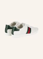GUCCI Sneaker NEW ACE, Farbe: 9071 BIANCO/VRV/VERDE (Bild 1)