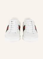 GUCCI Sneaker NEW ACE, Farbe: 9071 BIANCO/VRV/VERDE (Bild 1)