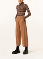 ARMEDANGELS Rollkragenshirt MALENAA , Farbe: SCHWARZ/ BRAUN (Bild 1)