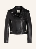 SANDRO Lederjacke, Farbe: SCHWARZ (Bild 1)
