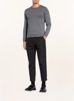 BOSS Sweater LENO, Color: GRAY MÉLANGE (Image 1)