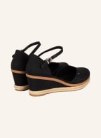 TOMMY HILFIGER Wedges, Farbe: SCHWARZ (Bild 1)
