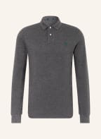POLO RALPH LAUREN Piqué-Poloshirt Custom Slim Fit, Farbe: DUNKELGRAU (Bild 1)