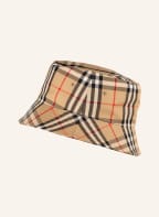 BURBERRY Czapka rybacka, Kolor: BEŻOWY/ CZARNY/ CZERWONY (Obrazek 1)