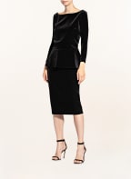 CHIARA BONI La Petite Robe Samtrock LUMI, Farbe: SCHWARZ (Bild 1)
