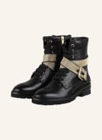 STEFFEN SCHRAUT Schnürboots mit Schmucksteinbesatz, Farbe: SCHWARZ (Bild 1)
