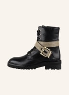 STEFFEN SCHRAUT Schnürboots mit Schmucksteinbesatz, Farbe: SCHWARZ (Bild 1)