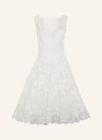 OLVI'S Cocktailkleid mit Spitzenbesatz, Farbe: WEISS (Bild 1)