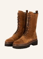 ELVIO ZANON Schnürboots, Farbe: COGNAC (Bild 1)