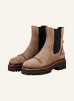 ELVIO ZANON Chelsea-Boots , Farbe: BEIGE/ SCHWARZ (Bild 1)