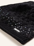 Eisbär Cap LORE with decorative gem trim, Color: BLACK (Image 1)