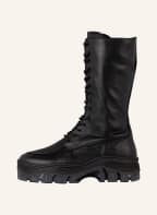 BRONX Plateau-Schnürboots mit abnehmbarer Gürteltasche, Farbe: SCHWARZ (Bild 1)
