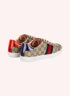 GUCCI Sneaker ACE GG SUPREME, Farbe: BEI.EB/BRB/H.R/R.F/N (Bild 1)
