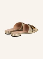 GUCCI Mules GG MARMONT, Farbe: GOLD (Bild 1)