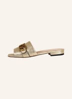 GUCCI Mules GG MARMONT, Farbe: GOLD (Bild 1)