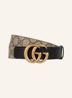 GUCCI Belt GG MARMONT, Color: BEIGE EBONY/NERO (Image 1)