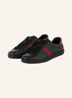 GUCCI Sneaker ACE, Farbe: SCHWARZ/ GRÜN/ ROT (Bild 1)
