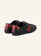 GUCCI Sneaker ACE, Farbe: SCHWARZ/ GRÜN/ ROT (Bild 1)