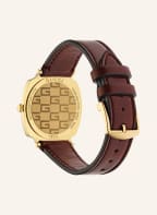GUCCI Armbanduhr GRIP, Farbe: GOLD/ DUNKELROT (Bild 1)