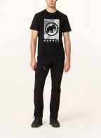 MAMMUT T-shirt TROVAT, Color: BLACK/ WHITE (Image 1)