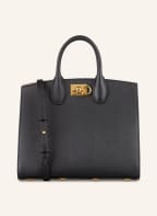 Salvatore Ferragamo Handtasche THE STUDIO mit Pouch, Farbe: SCHWARZ (Bild 1)