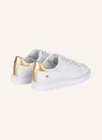 LAUREN RALPH LAUREN Plateau-Sneaker ANGELINE II, Farbe: WEISS/ GOLD (Bild 1)